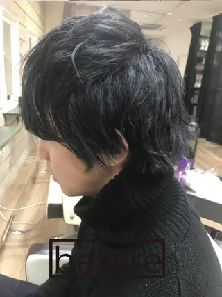 ショート THREEA academy②のヘアスタイル
