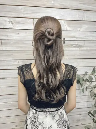 ロング 西林 玲那/ヘアセットのヘアスタイル