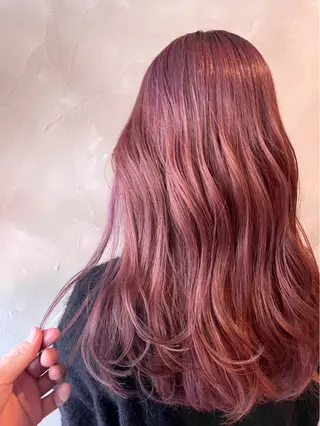 ロング カラー Kayo🐬 /ピンク系カラー🎀のヘアスタイル