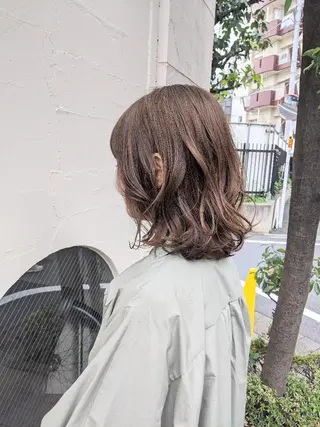 ミディアム カラー HIKARI@ Ruheplatzのヘアスタイル
