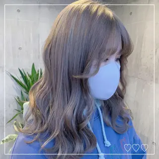 セミロング カラー ヘアアレンジ 💕ブリーチ/ヘアメ 🎀YUUKAのその他イメージ