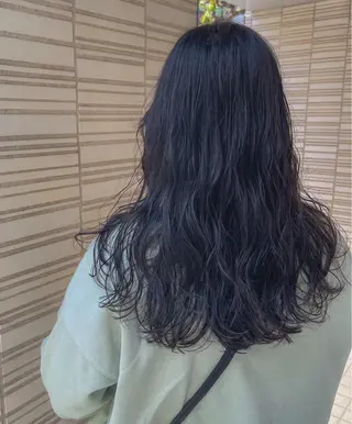 ロング パーマ 竹尾 優斗のヘアスタイル