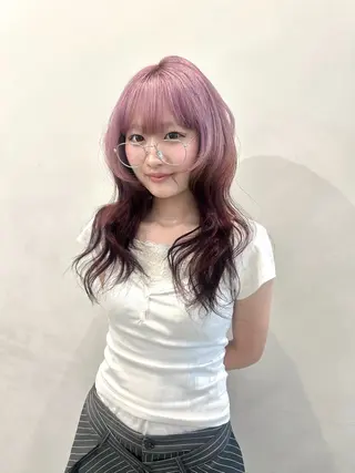 ロング カラー レイヤーカット♡ のぐちまおのヘアスタイル