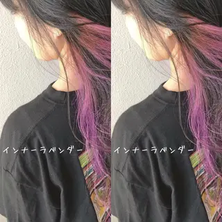 ロング カラー あさだ しゅうたろうのヘアスタイル