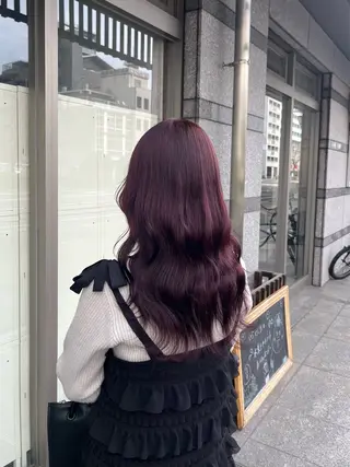 ロング カラー 村田梨乃/ minim hairのヘアスタイル