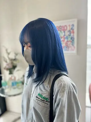 ミディアム カラーと言ったら SAWARAのヘアスタイル