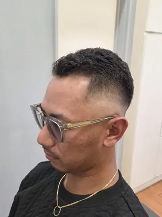 ショート メンズ パーマ YU YAのヘアスタイル