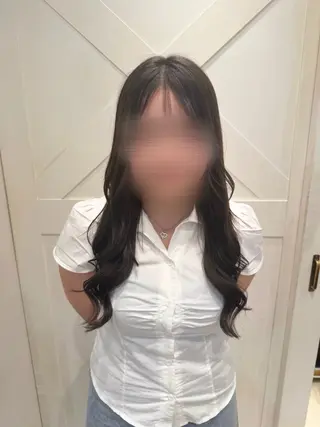 ロング 髪質改善🫧艶カラー ✨縮毛矯正🎀しゅりのヘアスタイル