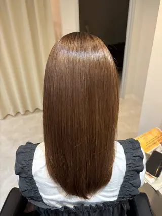 セミロング 髪質改善✨川西能勢口 🐳小林亜季穂のヘアスタイル