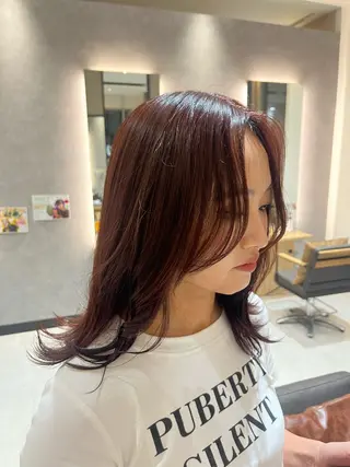 カラー 🎀 miki / レイヤーカット 🎀のヘアスタイル
