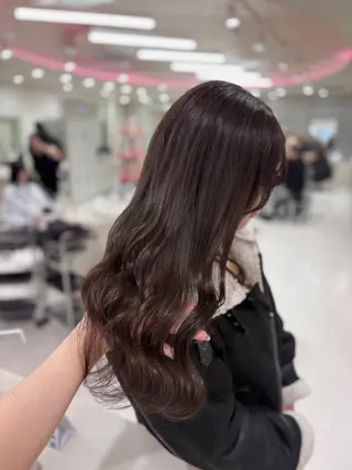 カラー 赤み消し🌿透明感 カラー🌿銀座のヘアスタイル
