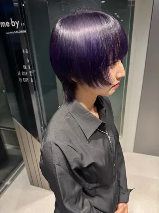 ショート カラー 札幌美容師/ブリーチ /ハイトーン/Doiのヘアスタイル