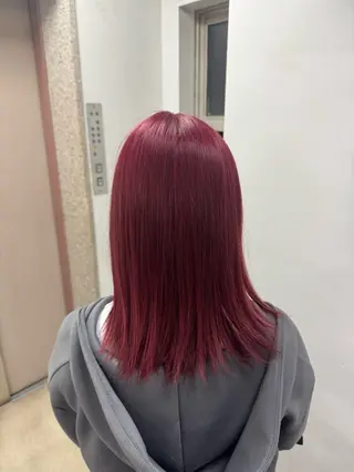 ロング 中韓𝒎𝒊𝒙🎀 ブラウン🤎レイヤーのヘアスタイル
