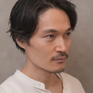 メンズ アイブロウ メンズナチュラル眉 イサキの眉毛・アイブロウイメージ