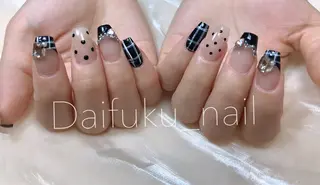ミディアム Daifuku nailsのネイルデザイン