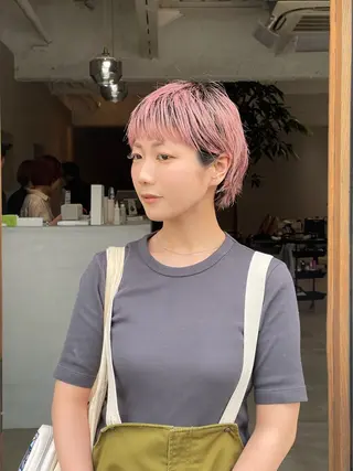カラー 中村 玲音のヘアスタイル