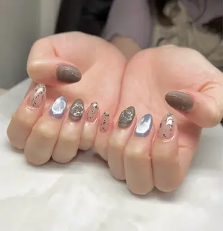 ネイル AISAフィル× ハードモチ最強のネイルデザイン