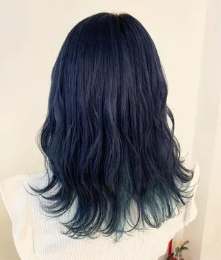 セミロング カラー 渡辺 健太のヘアスタイル