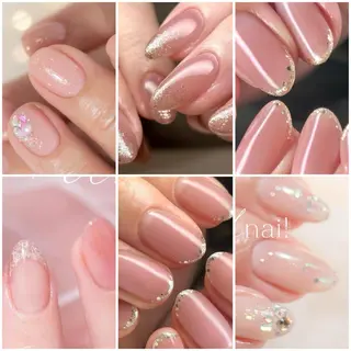 ネイル モチの良さ◉ フィルインネイル♡のネイルデザイン