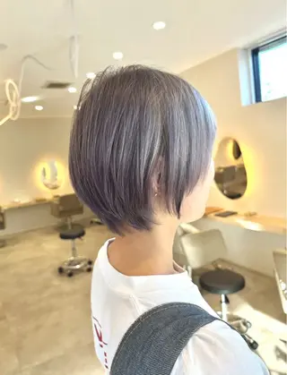 ショート 🩵透明感カラー🩵 TOMOのヘアスタイル