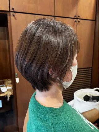 ショート 岩瀬 瑠璃子のヘアスタイル