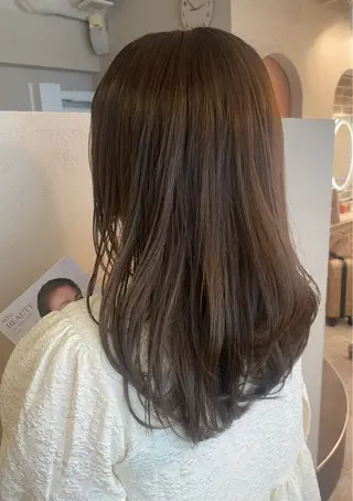 ロング 宮下 日菜乃のヘアスタイル