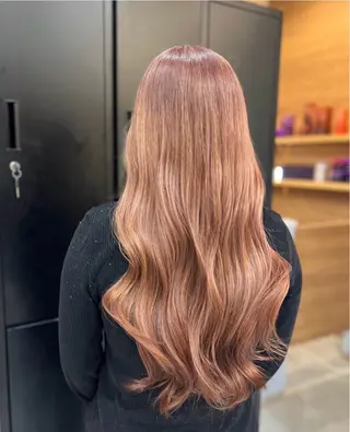 ロング カラー 🎀透明感カラー /ハイトーン🎀のヘアスタイル