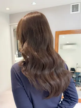 ロング 立川/レイヤー/ 透明感Wカラーのヘアスタイル