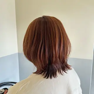 ミディアム 艶カラー/岡崎 /おかもとななのヘアスタイル