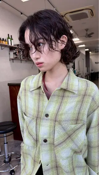ミディアム パーマ yuu /N° 大分中央町店のヘアスタイル