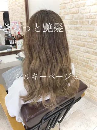 セミロング カラー 【eimee】 店長✂️TAKUMAのヘアスタイル
