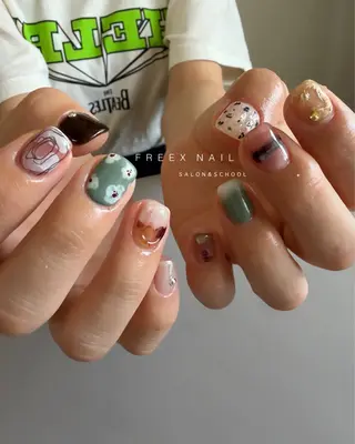 ネイル freex nail /ニュアンス/個性派のネイルデザイン