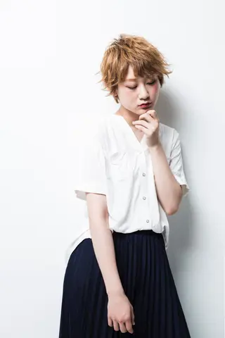 ショート 四辻 和也 /似合わせボブ×艶髪のヘアスタイル