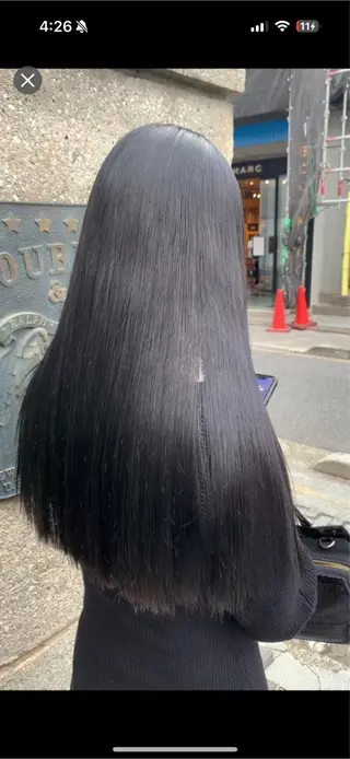 ミディアム カラー れい🫧 ハイトーン特化のヘアスタイル