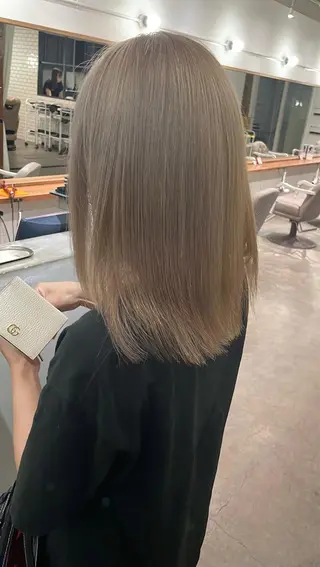 セミロング カラー ヘアアレンジ パーマモデル募集中 ✨Ukyoのヘアスタイル