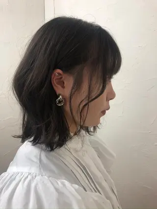 ミディアム 古山 勇太のヘアスタイル
