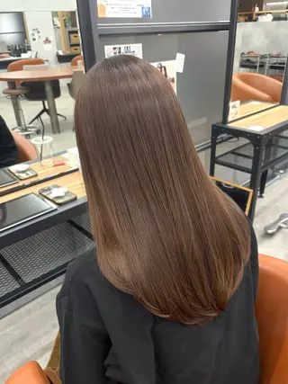 ロング 🫧透明感🫧 上岡夕理香のヘアスタイル