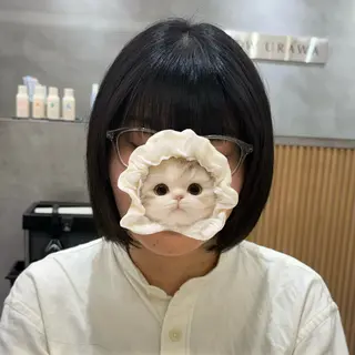 ショート カラー レイヤー🍀ボブ 浦和🍓YUIのヘアスタイル
