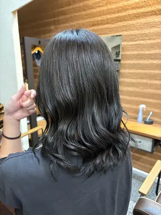 ミディアム zerohair むらなかあやね🐰ᩚのヘアスタイル