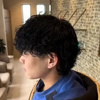 ショート パーマ 小野友裕 岡崎市✨CONTY店のヘアスタイル