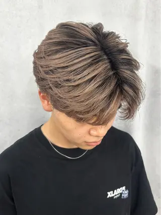 ミディアム メンズ 燕三条駅徒歩6分/ NOBUTA💎のヘアスタイル