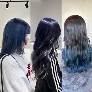 ミディアム カラー ヘアアレンジ 梅木李奈🍒府中/ レイヤー透明感カラーのヘアスタイル