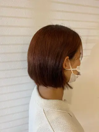 ショート カラー 鹿児島美容室 NATSUKIのヘアスタイル