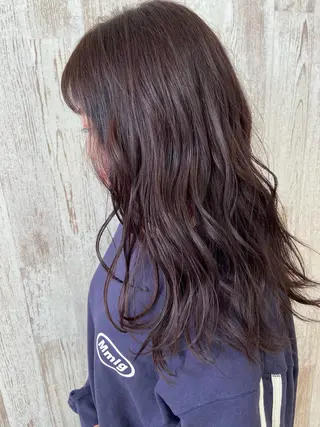 ロング カラー Oopsレイヤー 加藤澄都のヘアスタイル