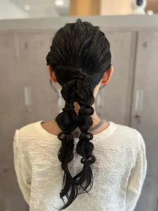 ヘアアレンジ 小池 夏美のヘアスタイル
