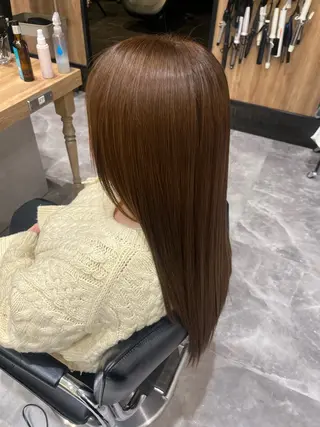 ロング カラー Yuzuki/モデル 募集中/今年デビューのヘアスタイル
