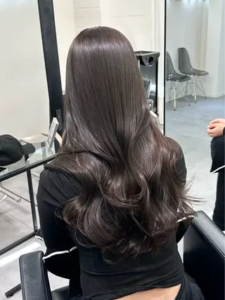 ロング カラー 盛れるヘア♡ 韓国Styleのヘアスタイル