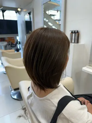 カラー タカセ レンのヘアスタイル