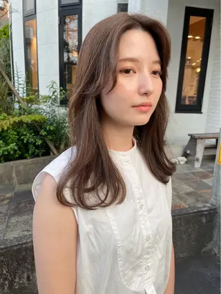 セミロング 谷澤 貫太のヘアスタイル