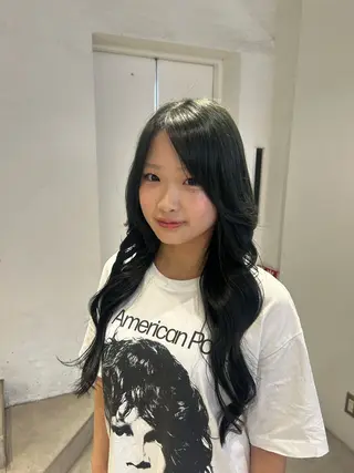 カラー 暖色ෆ‪透明感カラー 🩷cocoriのヘアスタイル